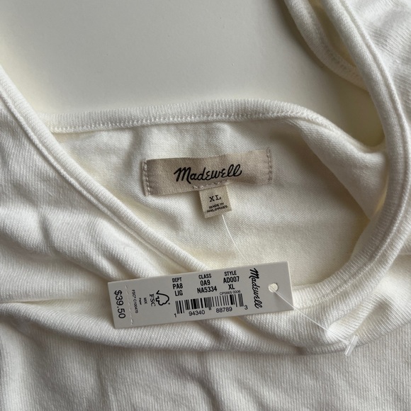 NWT Madewell Tank Top Bodysuit size XL - Picture 4 of 7